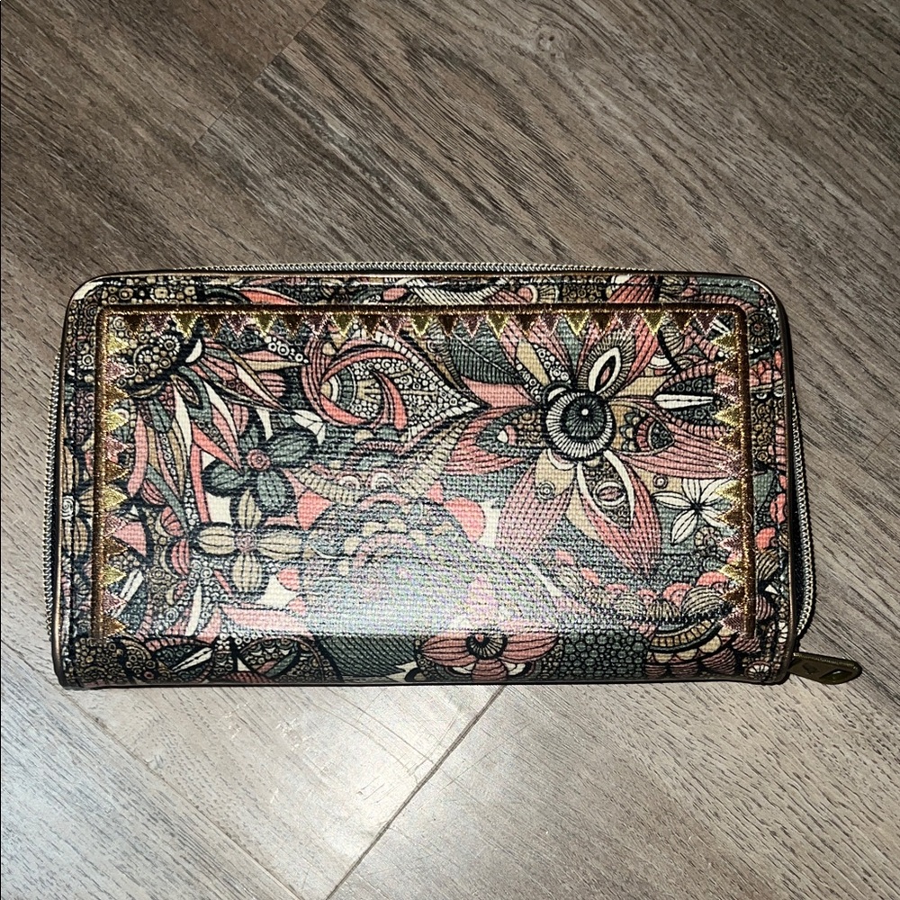 Sakroots Floral Patterned Women's Wallet